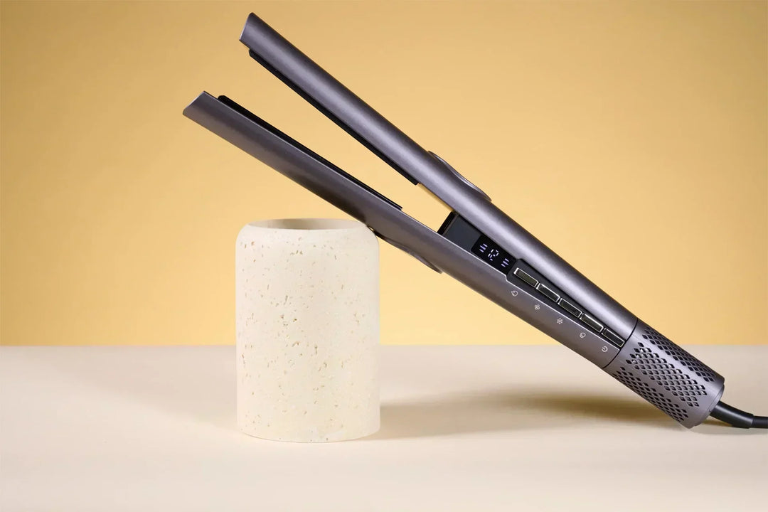 TNS SuperSilk wet-to-dry airflow styler with digital temperature display