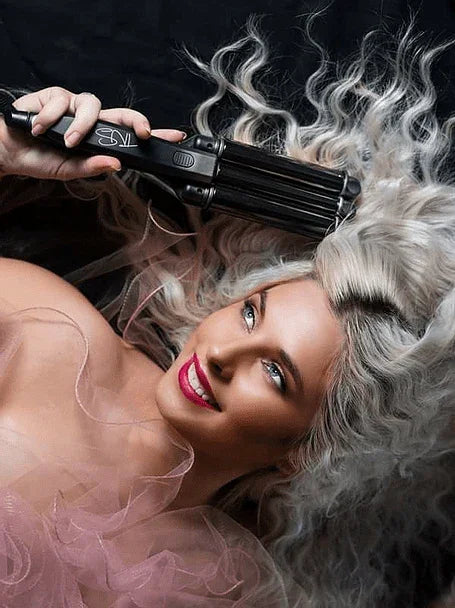TNS Triple Barrel Pro Waver creating beachy waves