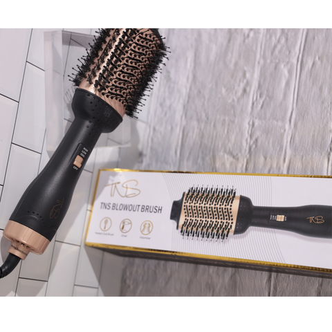 TNS Blowout Brush with its retail box