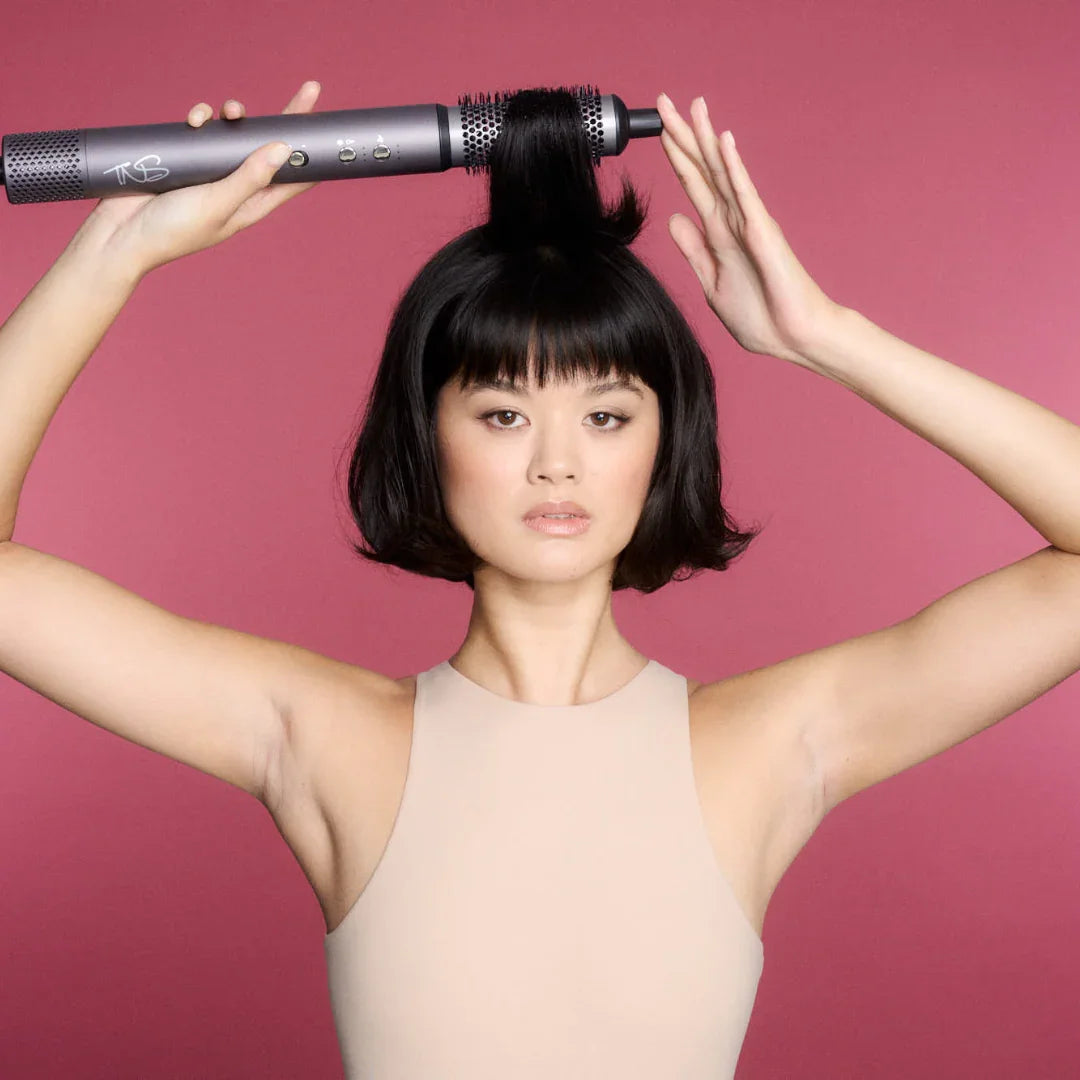 TNS SuperStyler creating an at-home blowout