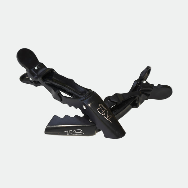 TNS Wide-Tooth Double Hinge Hair Clips