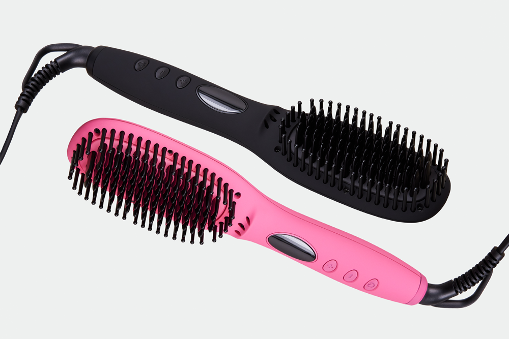 TNS Straightening Brush Best Hair Straightener Brush TNS Hair